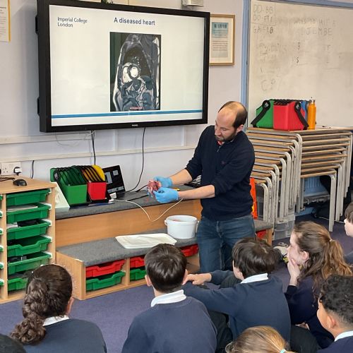 Visit from Andy Scott