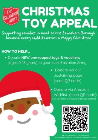 Salvation Army Toy Appeal 2025
